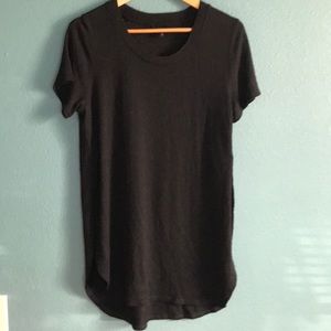 Black long tee